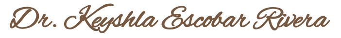 Signature of Dr. Keyshla Escobar Rivera, DMD